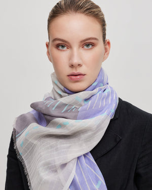 Foulards en coton-soie Princesse & Dragon Montreal