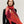 Merino Wool Scarf Sonate – Caramel, Fuchsia & Bordeaux