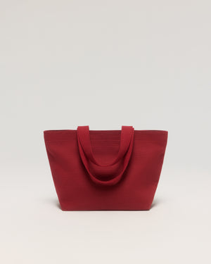 Sac de voyage grand format en canevas de coton rouge brique – Princesse & Dragon Montréal 
