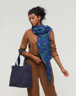Sac de sport en coton bleu – Princesse & Dragon Montréal