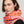 Écharpe en laine mérinos orange et rose - Céleste