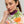 Detail of the orange and purple floral print on cotton silk, Princesse & Dragon Montréal