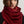  Écharpe d’hiver bordeaux à bordure multicolore - Solstice