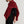 Grande écharpe femme bordeaux 100 % laine mérinos