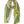 Foulard de laine mérinos gris, vert et jaune - London