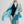 Foulard-turquoise-voile-coton-motif-fleuri-porté-maillot-de-bain-accessoire-mode-été-paréo-élégance